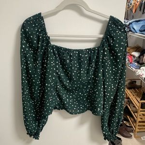 Abercrombie Smocked Top